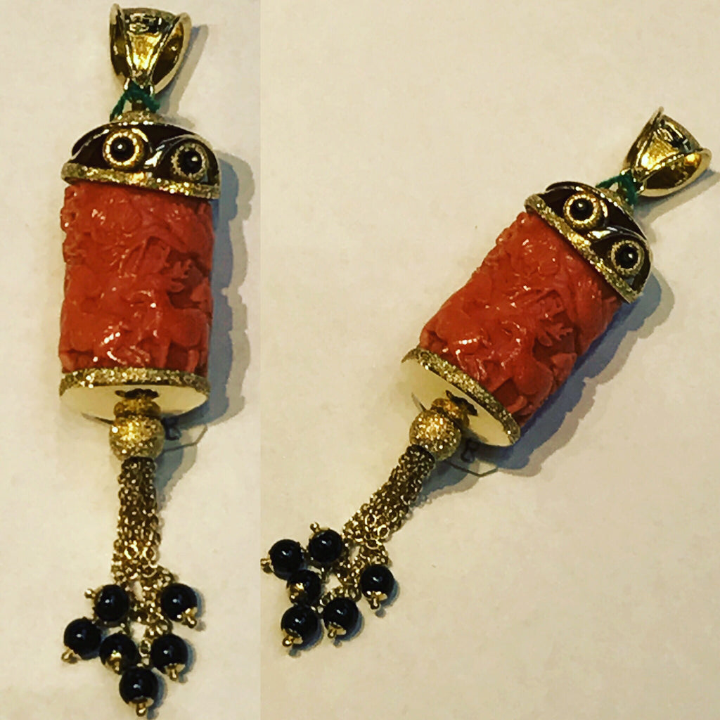 Pendant " Pipe of Coral "