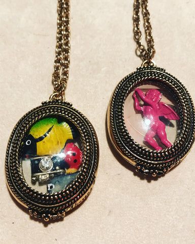 Pendants with "Angels" and " Fishes " ref. C68IN16