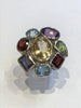 Ring in Silver 925 with Rainbow Quartz